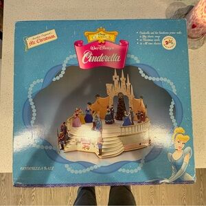 Mr Christmas Cinderella Ball Dancing Figures Disney 1999 Vintage Decoration